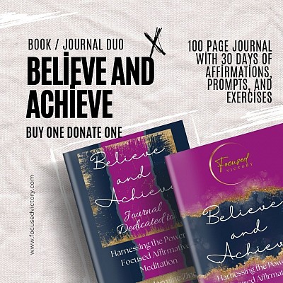 Believe and Achieve: Harnessing the Power of Focused Affirmative Meditation exclusively on Amazon!